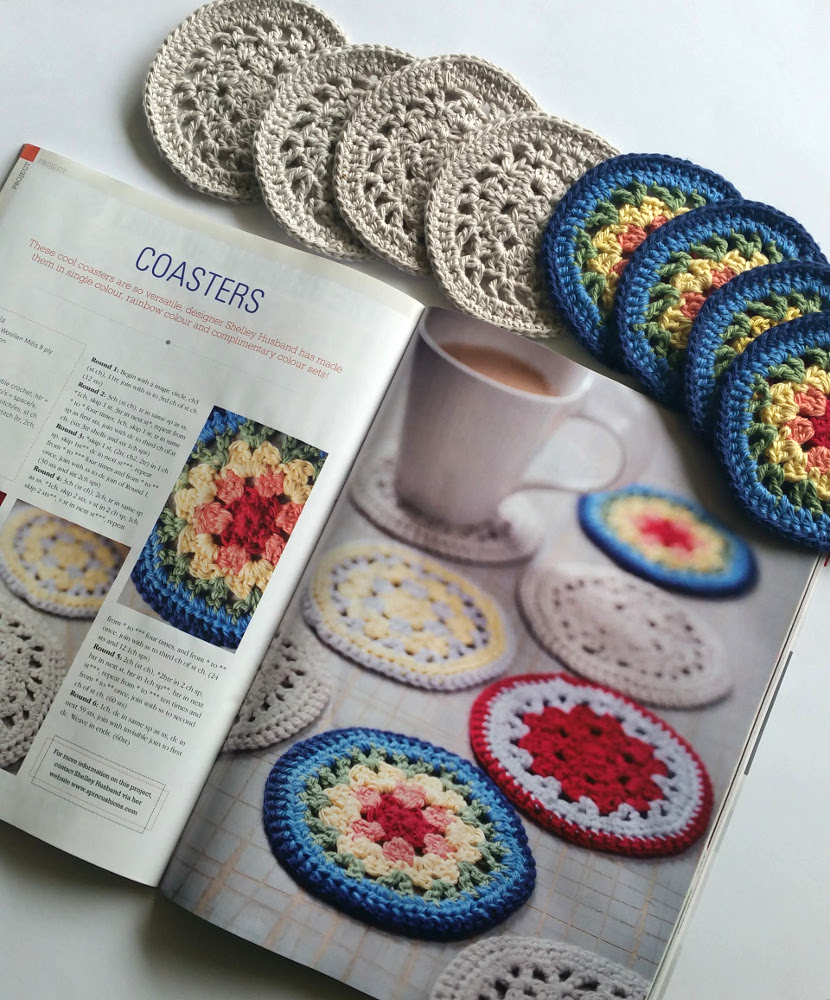 Traditional Crochet Coasters 1