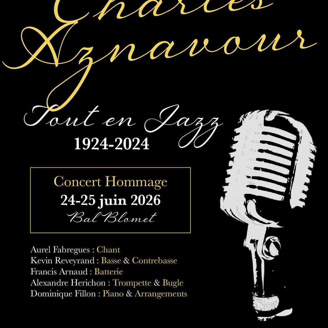 CHARLES AZNAVOUR – LES CONCERTS JAZZ MAGAZINE 1