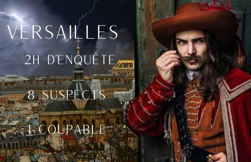 Escape game extérieur dans les jardins du château de Versailles 1