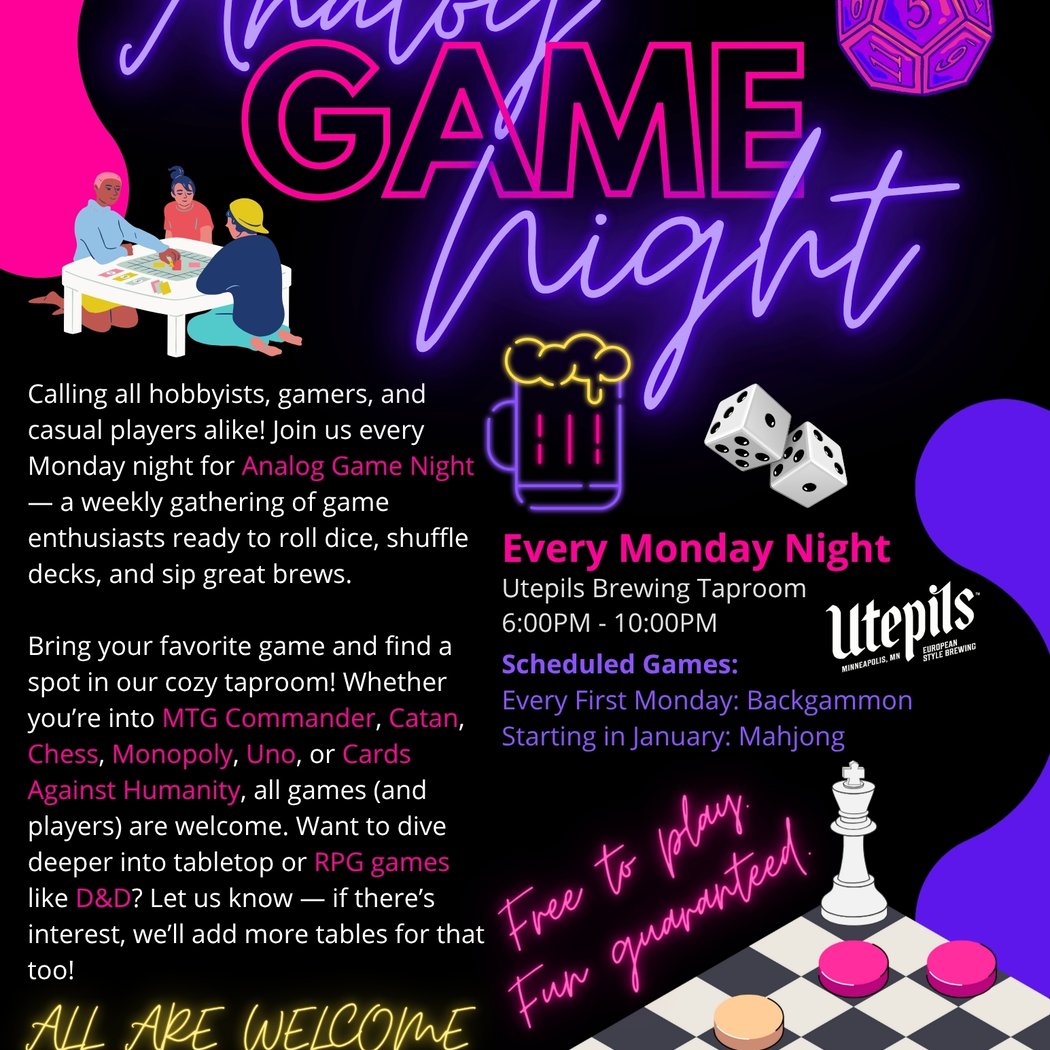 Analog Game Night 1