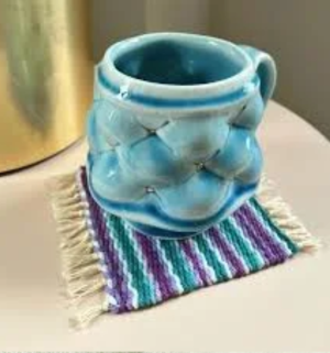 Mug Rug Weaving 1