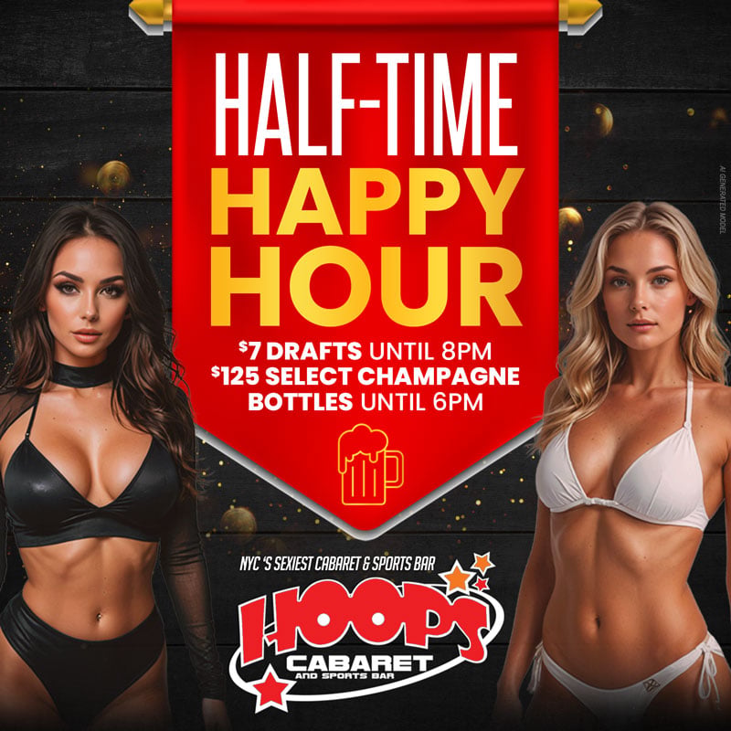 The Hoops Half-Time Happy Hour