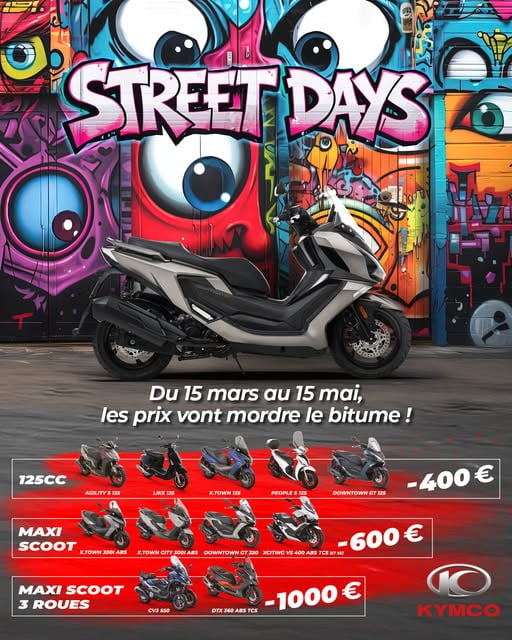 Jusqu’au 15 mai, Kymco frappe fort ! 1