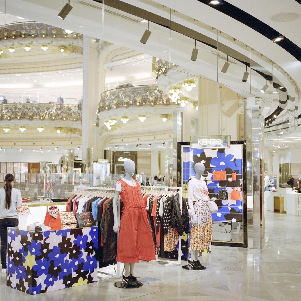 Défilé de mode au Grand Magasin