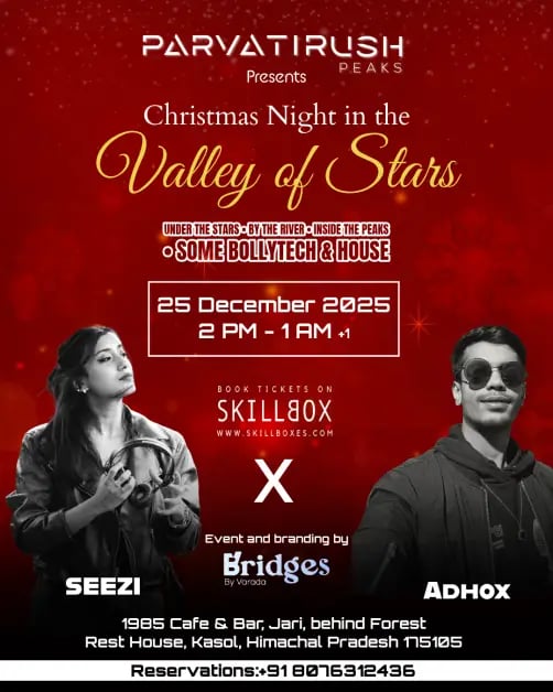ParvatiRush Peaks || Christmas Night Under the Stars 1