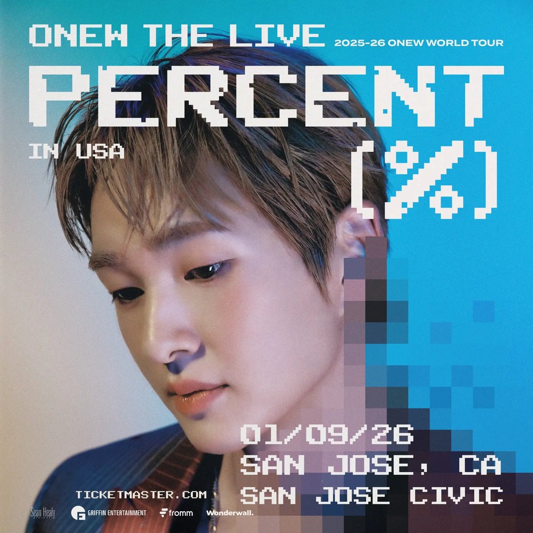 2025-26 ONEW WORLD TOUR [ONEW THE LIVE : PERCENT (%)] 1