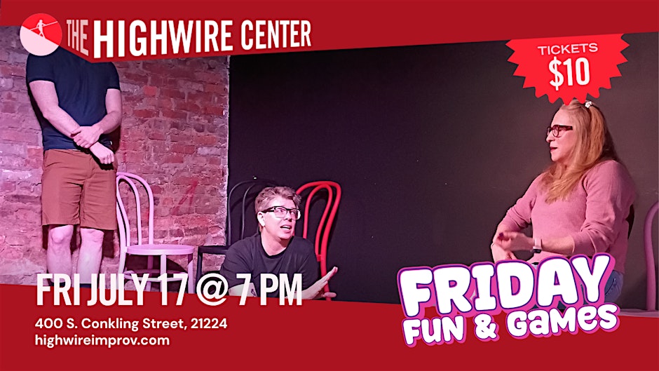 Friday Fun and Games: Improv Comedy 1