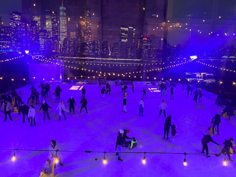 Roebling Rink Ice Skating 1