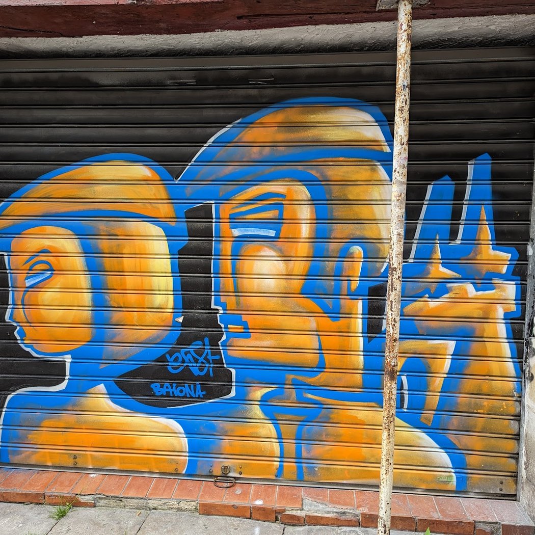 Rue Bourgneuf street art 1