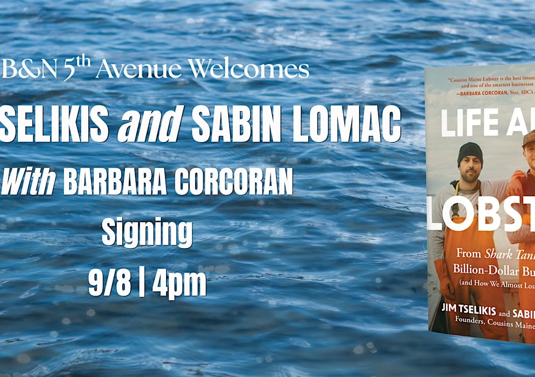 Signing for LIFE AND LOBSTER