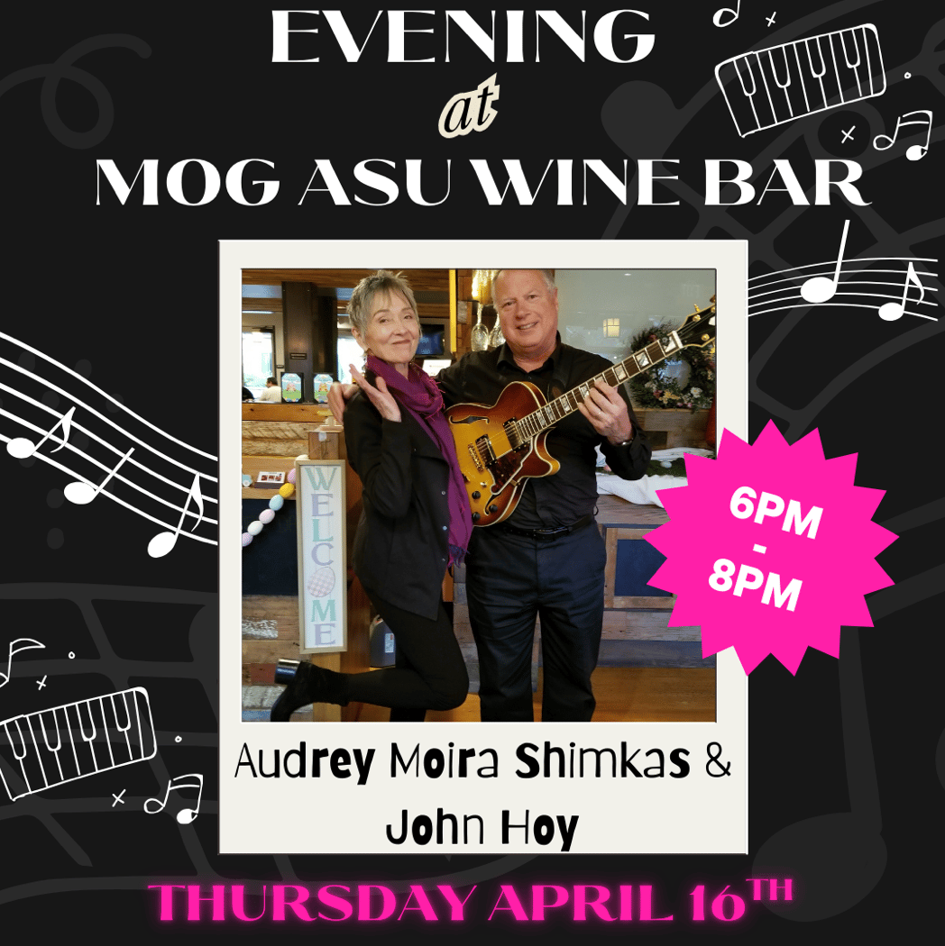 Evening of Live Music with Audrey Moira Shimkas & John Hoy 1