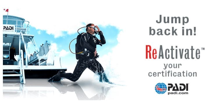 PADI ReActivate Scuba Refresher Course 1
