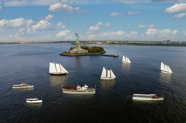 NYC Statue Day Sail aboard Adirondack 2
