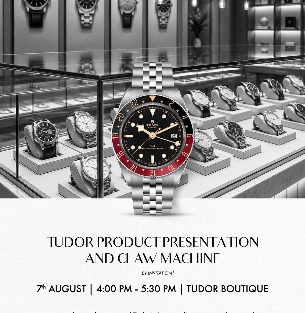 Tudor Product Presentation and Claw Machine 1