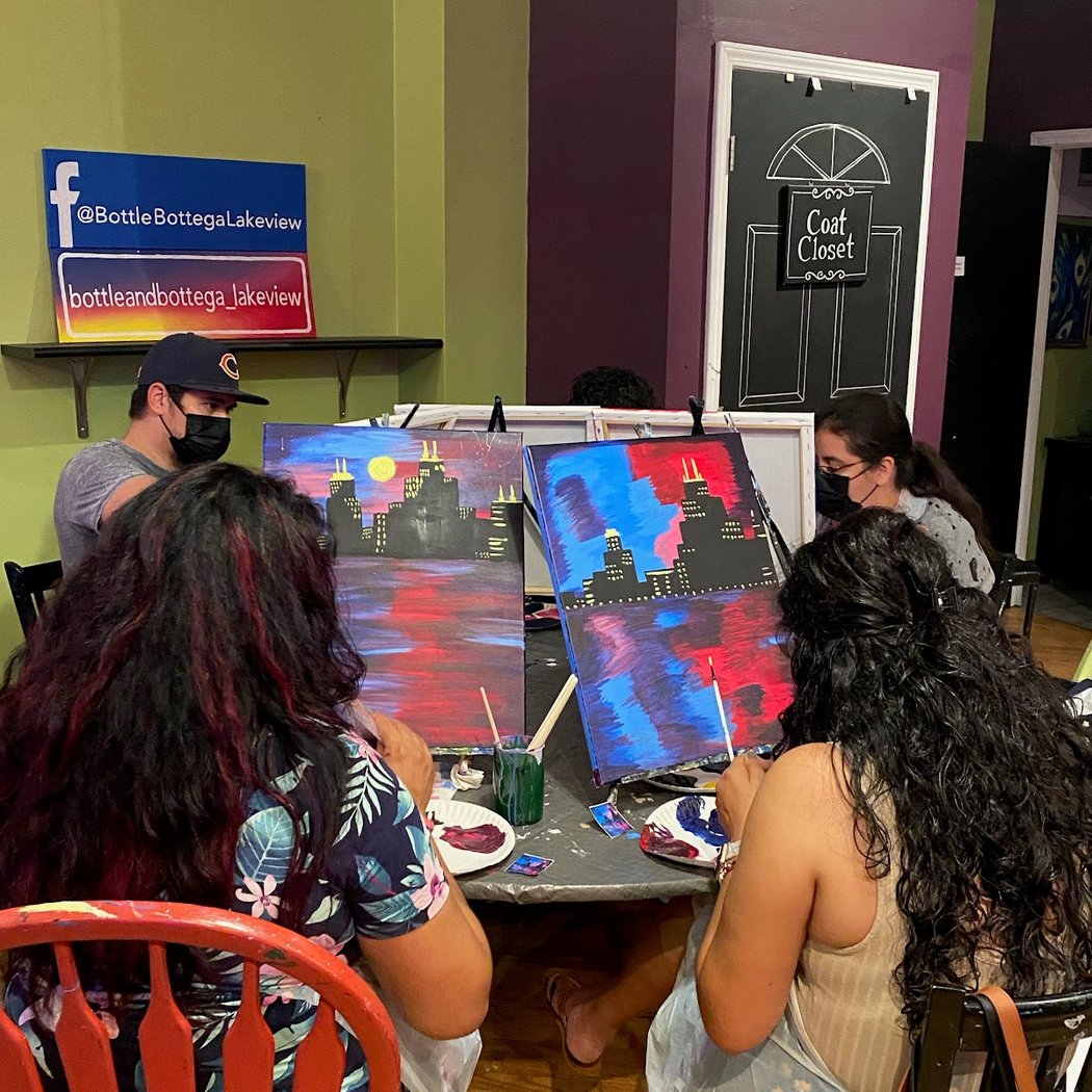 Bottle & Bottega by Painting with a Twist 2