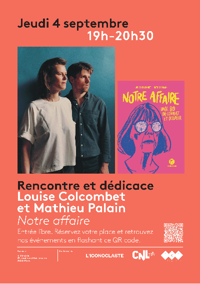 Rencontre et dédicace avec Louise Colcombet et Mathieu Palain 1