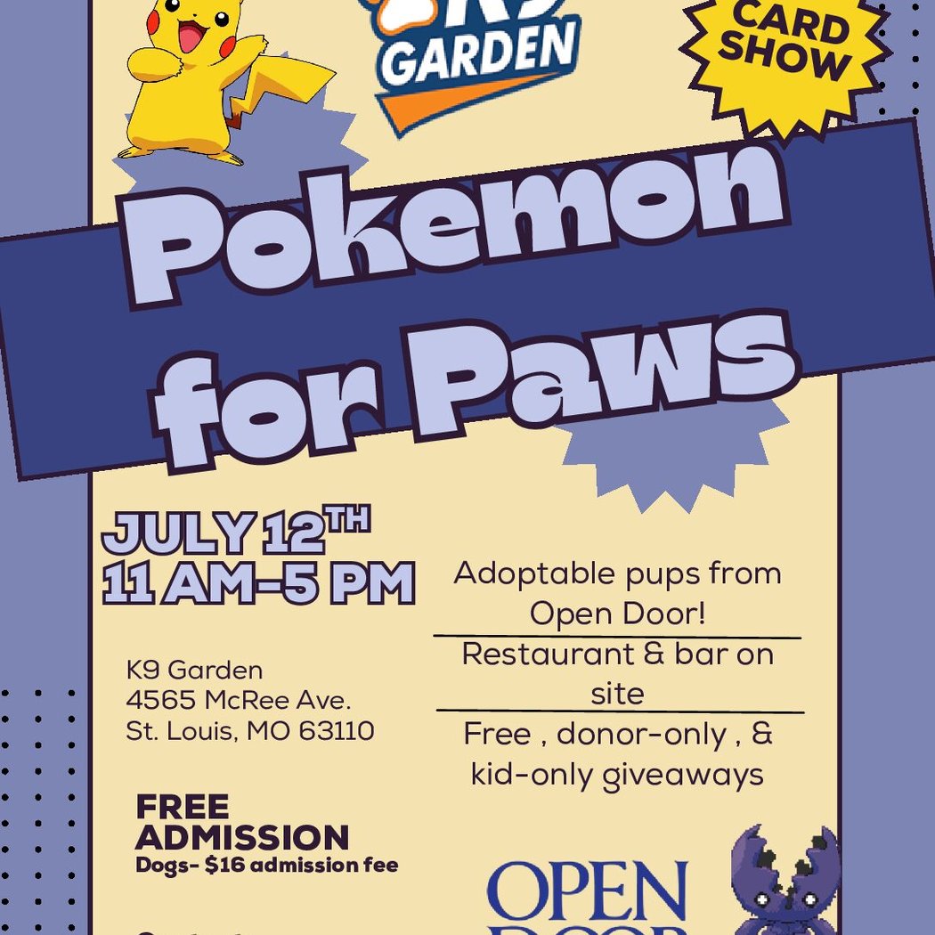 Pokémon for Paws Card Show 2
