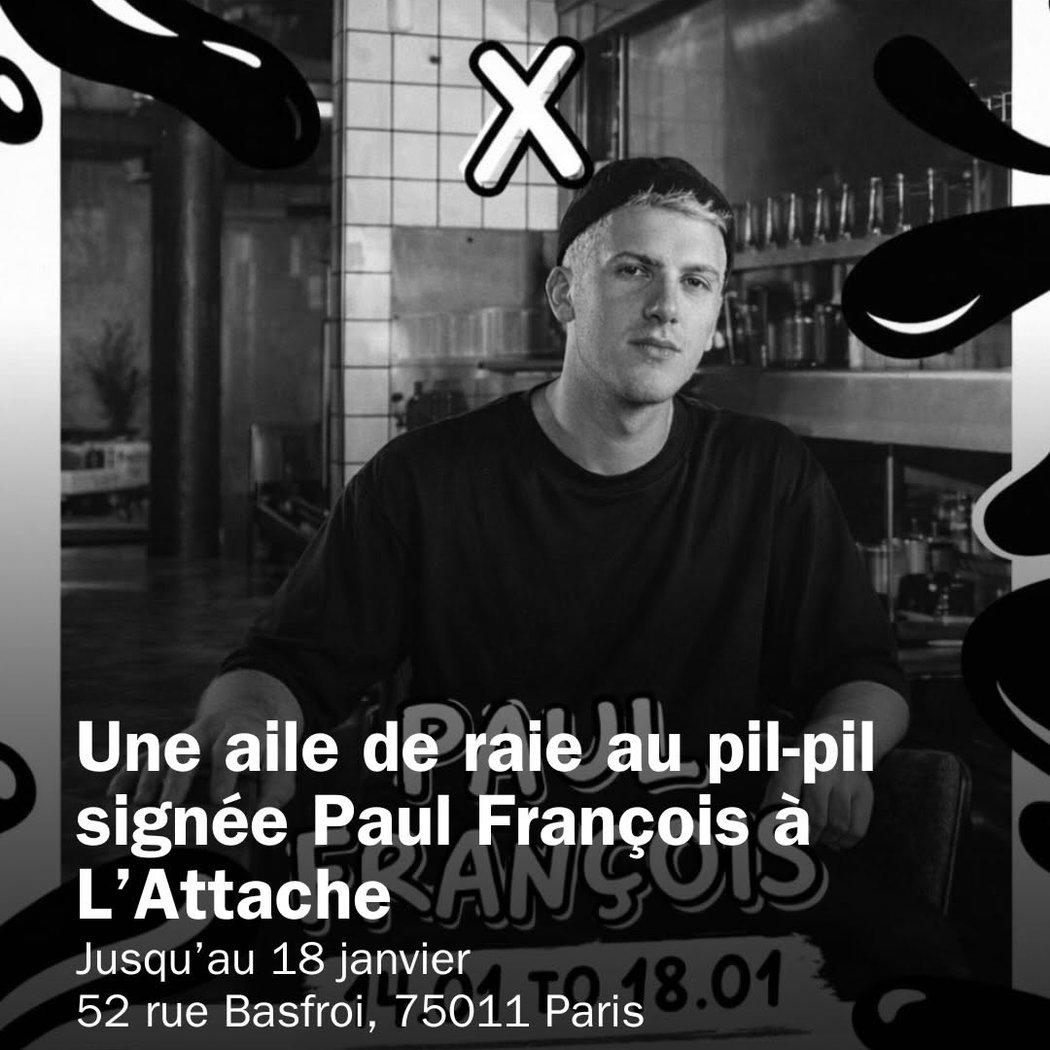 Une aile de raie au pil-pil signée Paul François 1
