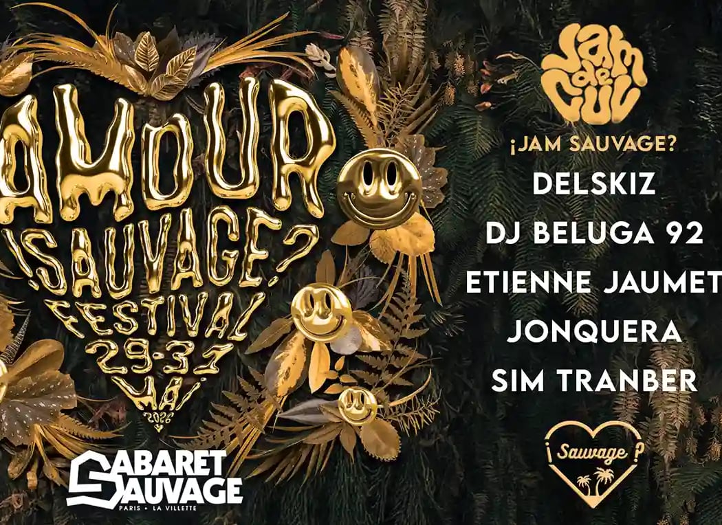 ¡Amour Sauvage Festival #4? Jam de Cul • JOUR 2 - Concert 1