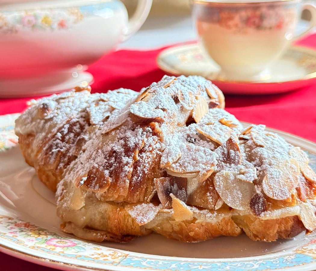 Coffee and a croissant for $2 1