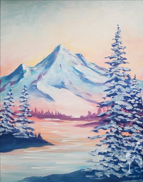Sunset Mountain Majesty ** NEW ART** 1