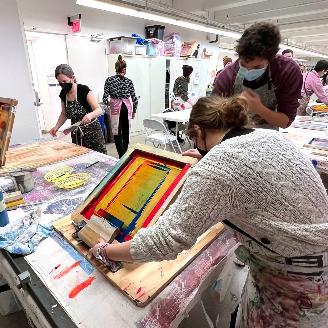 Textile Screen Printing Workshop 3