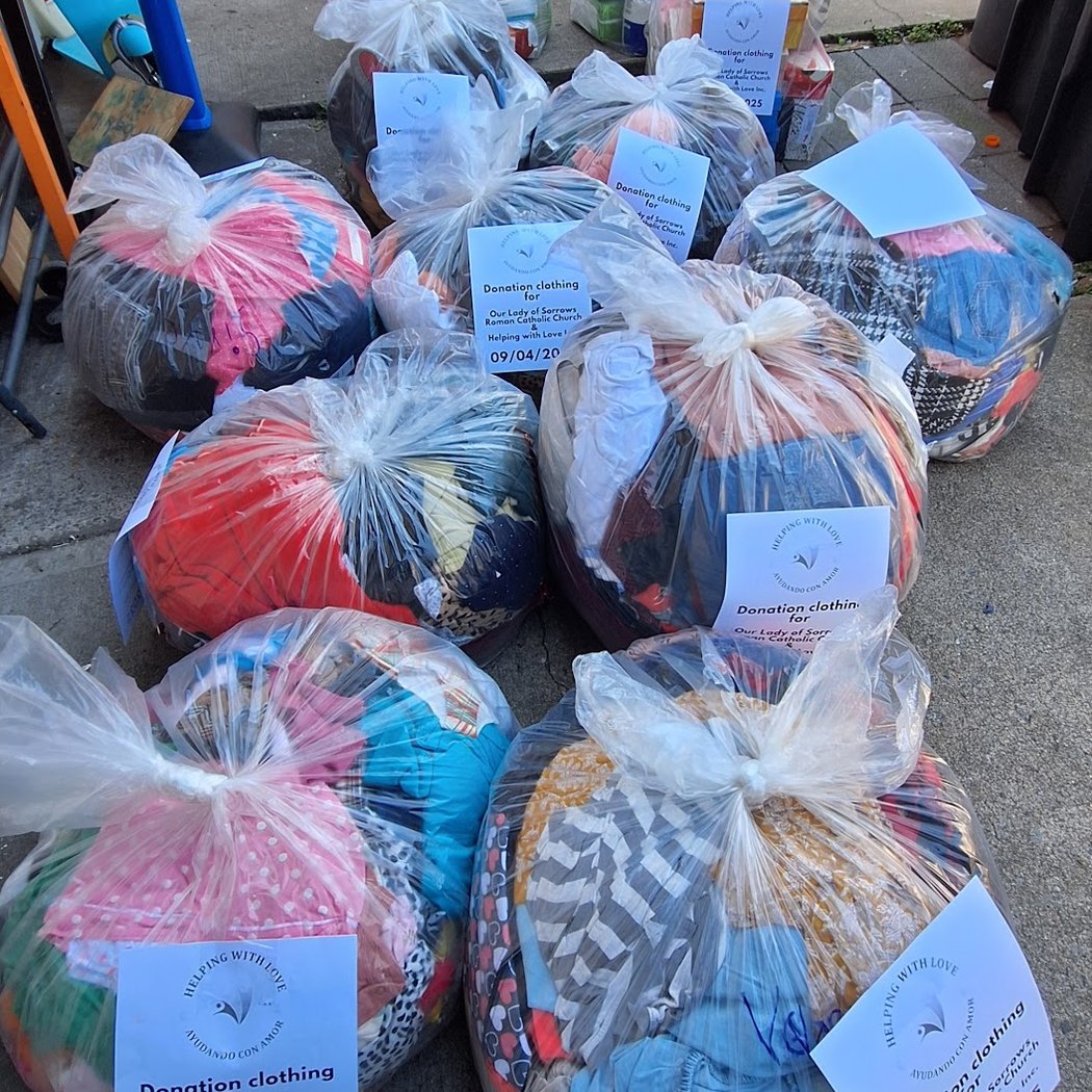 Helping with love inc (clothing Donation) 1