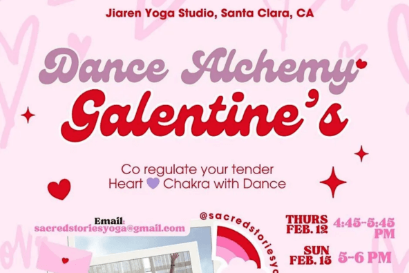 Galentine: Jiaren Yoga Studio collaboration with Dance Alchemy™ 1