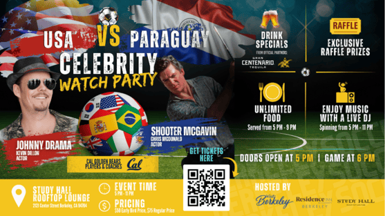 USA vs Paraguay: World Cup Watch Party w/ Unlimited Food