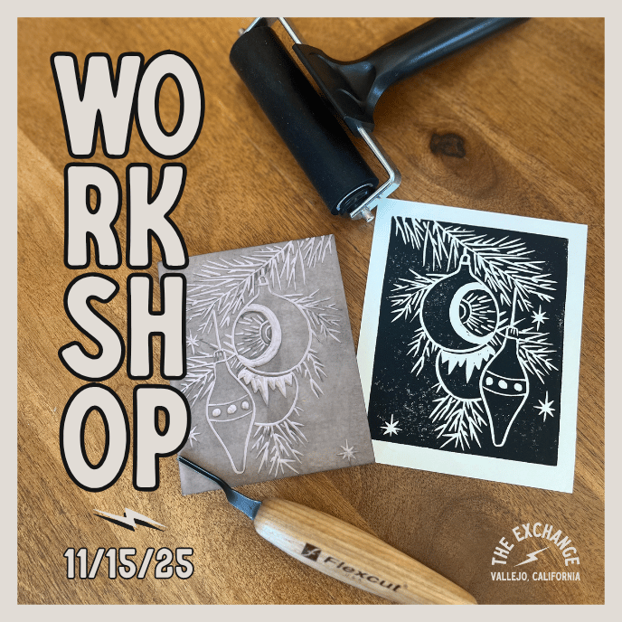 Block Printing Basics-Holiday Edition 1
