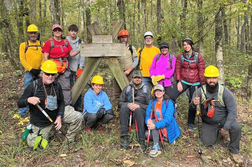 Pinnacle Trail Work Party 4