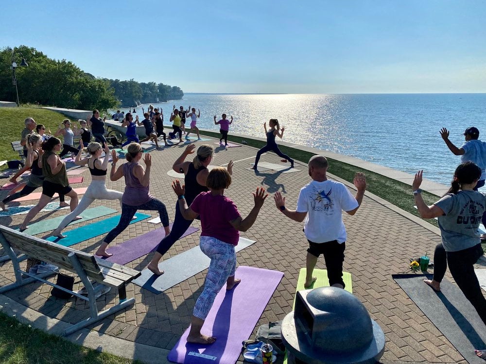 Good Vibes Yoga at Edgewater Park