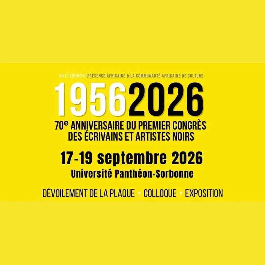 70e anniversaire du Premier Congrès des écrivains et artistes noirs