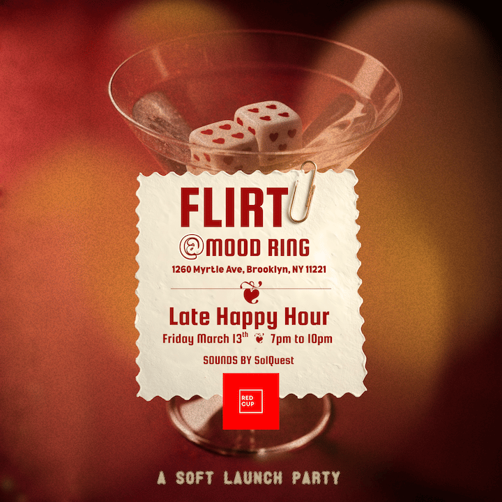 FLIRT: A Soft Launch Party 1
