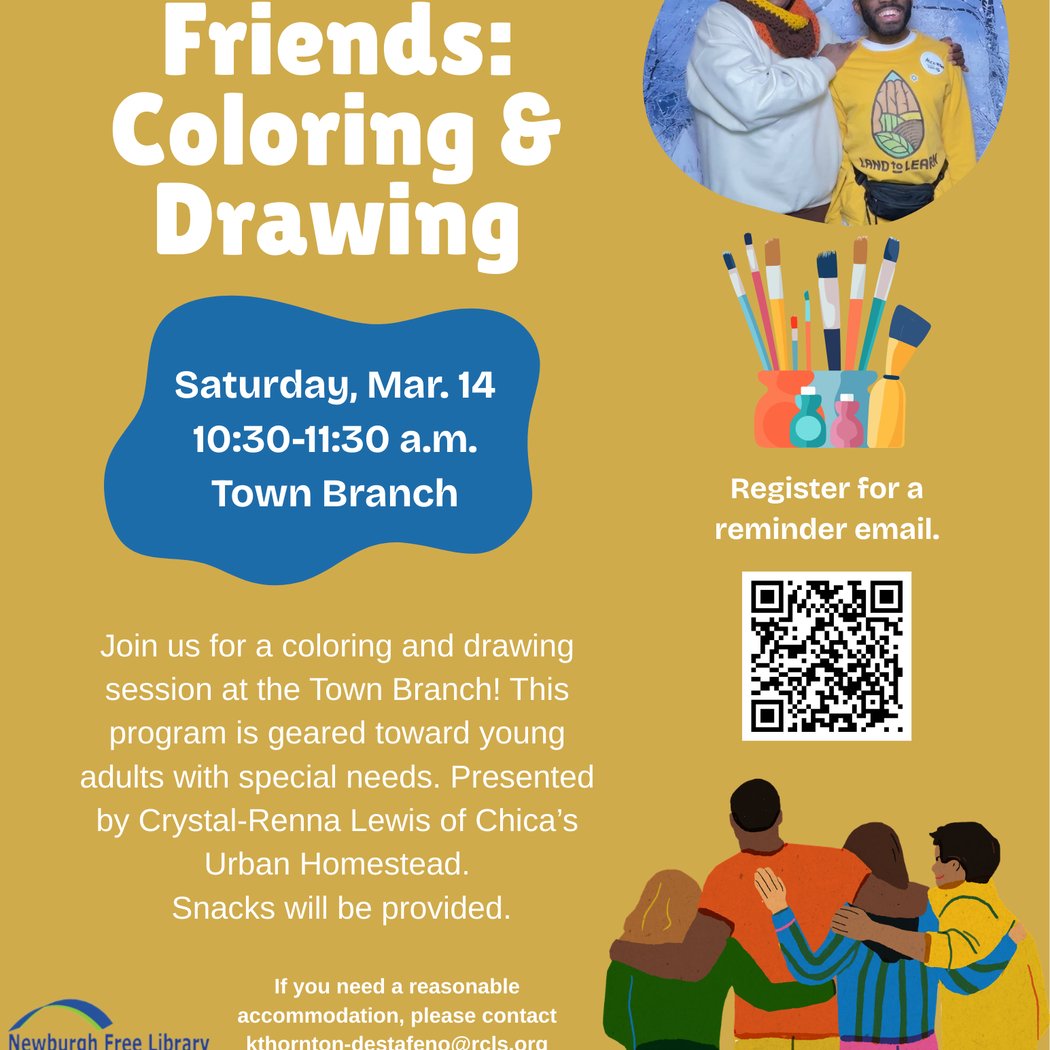 Circle of Friends: Coloring & Drawing 1