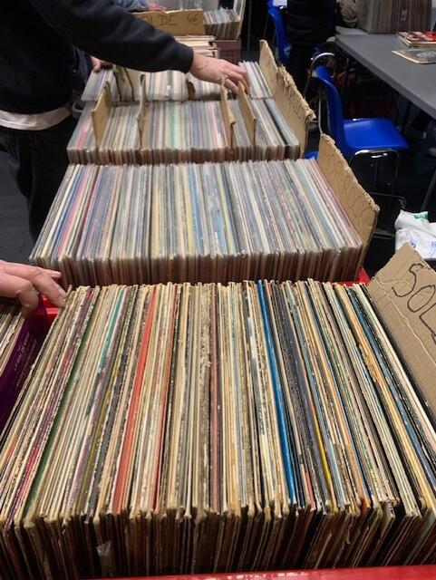 Vente de vinyles - disquaire day 2