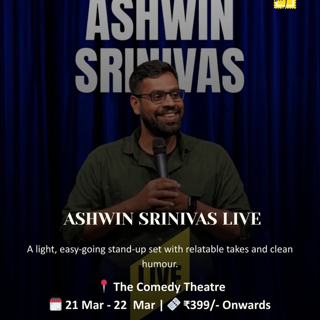 ASHWIN SRINIVAS LIVE 1