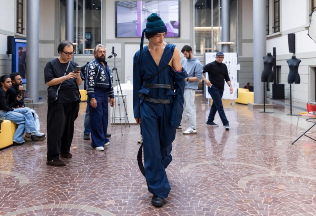 Domus academy fashion show: fitting e backstage