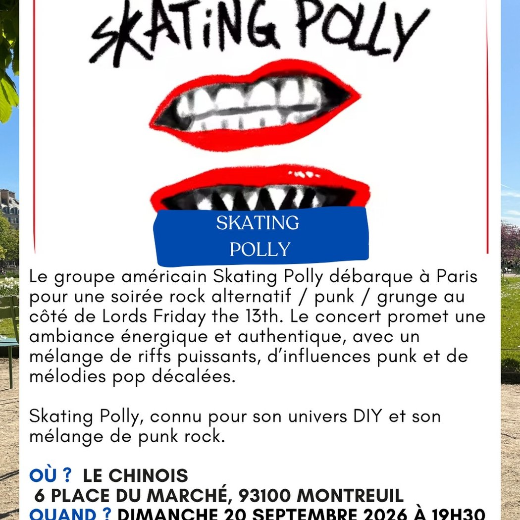 Skating Polly concert