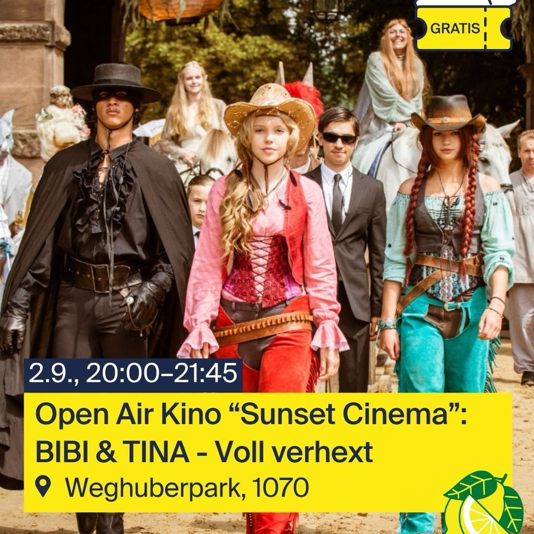 Open Air Kino "Sunset Cinema": BIBI & TINA - Voll verhext 1