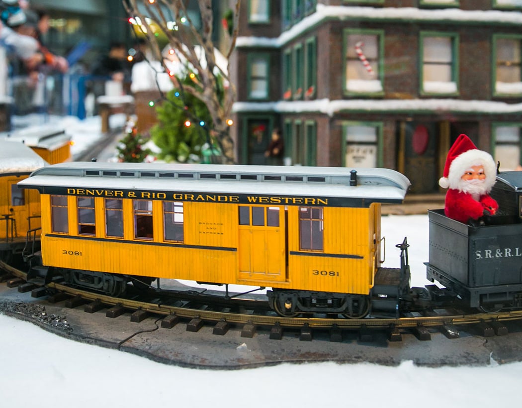 Winterfest Train and Village 1