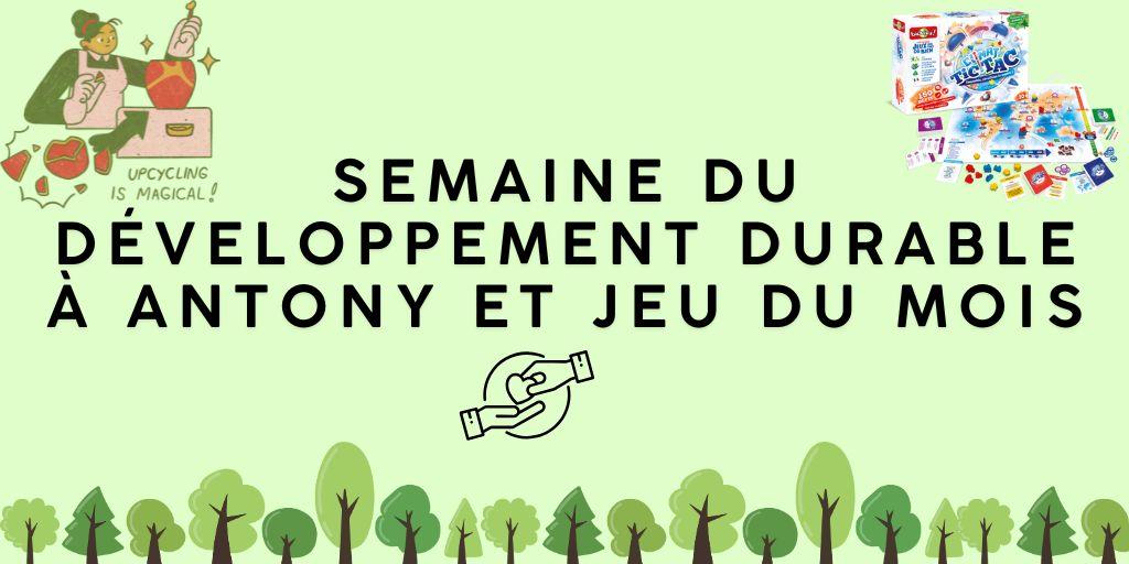 Semaine à thème sur le développement durable 1