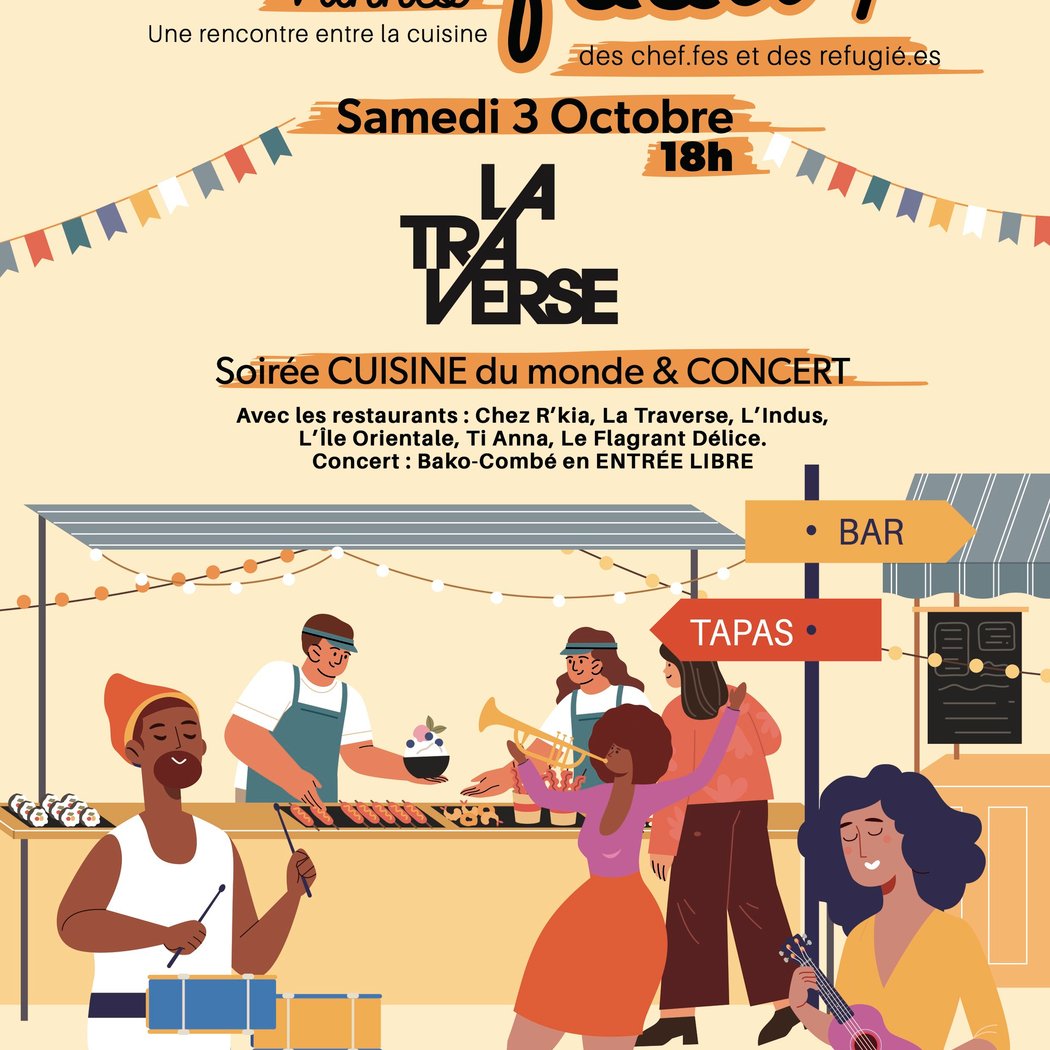 FEST IN FOOD #4 |SOIRÉE CUISINE DU MONDE & CONCERT