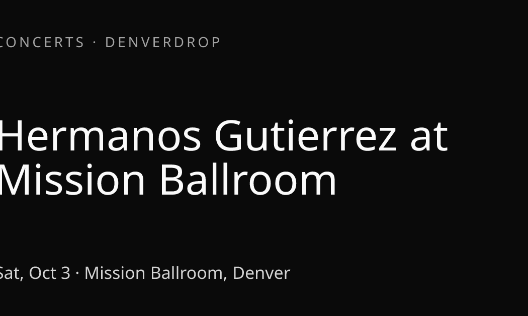Hermanos Gutierrez 1