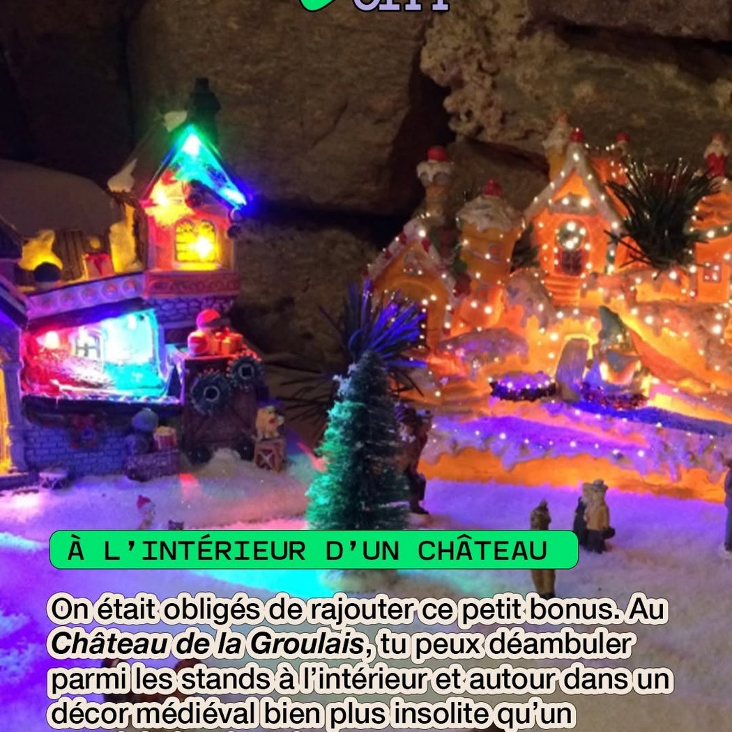 Marché de Noël du Château de la Groulais 1