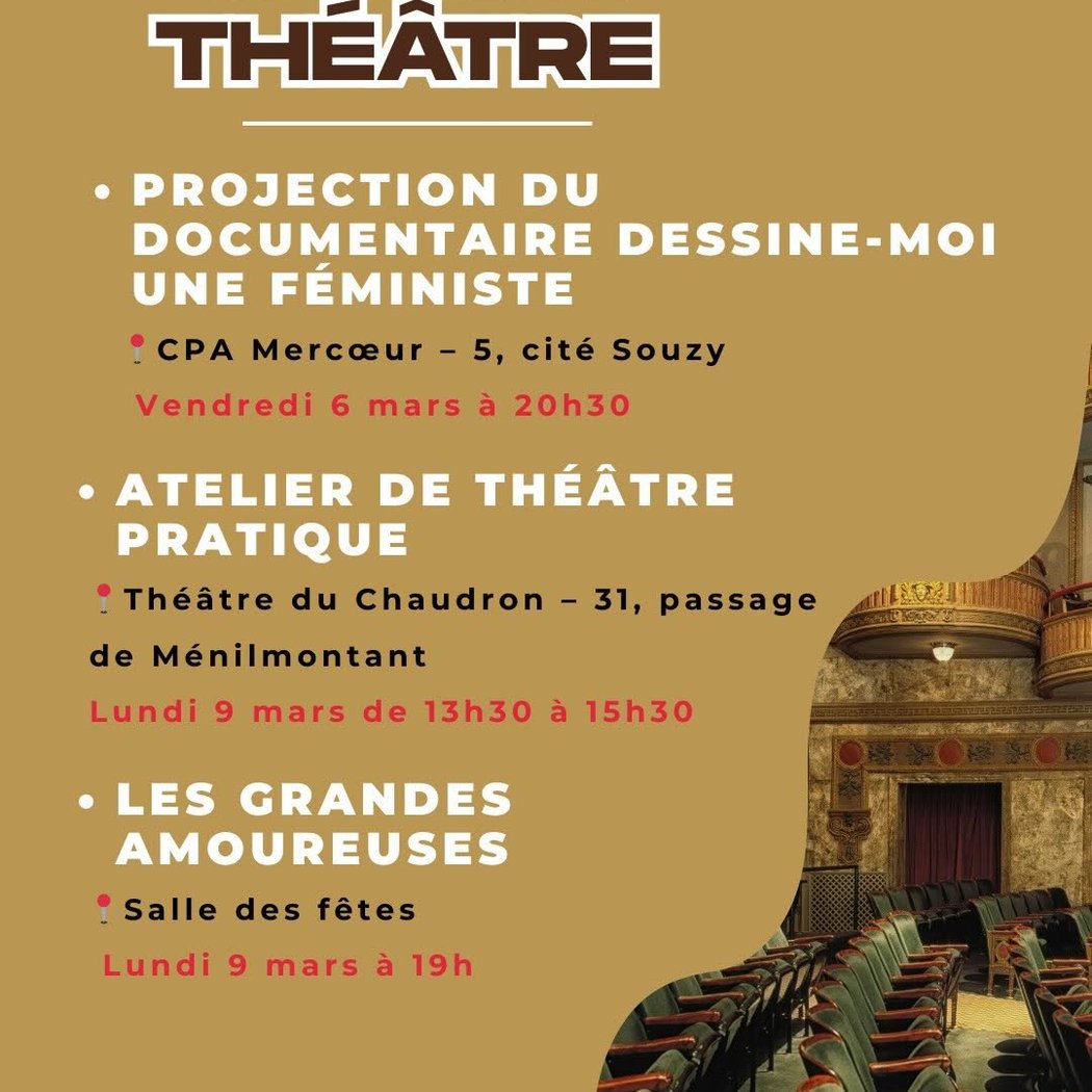 ATELIER DE THÉÂTRE PRATIQUE 3
