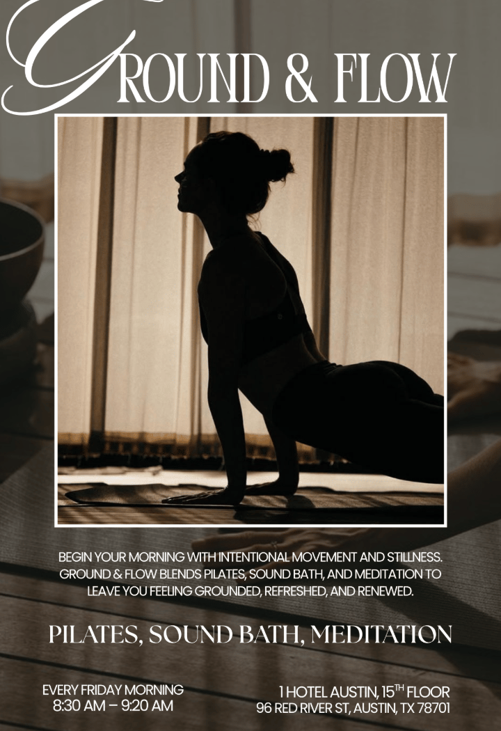 Ground & Flow: Pilates & Sound Healing