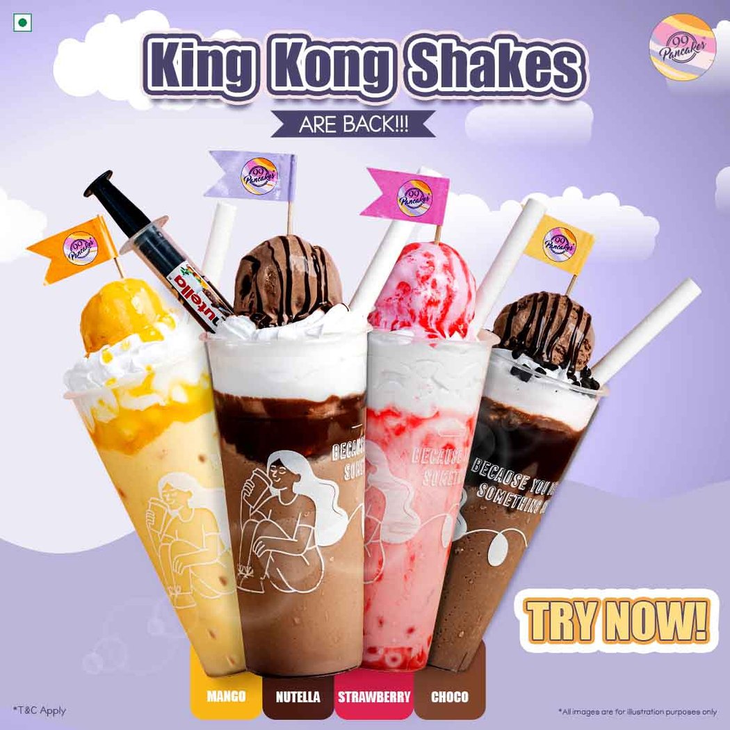 99 Pancakes in Hesarghatta - Mini Pancakes, Waffles, Cakes, Pastries & more 1