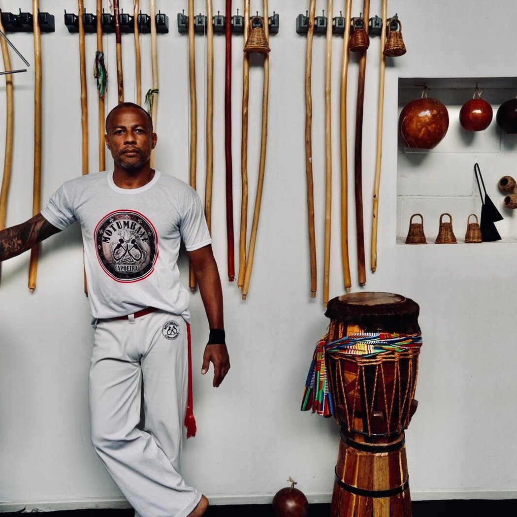 Brooklyn Motumbaxé Capoeira Jiu Jitsu--Mestre Lampréia 1