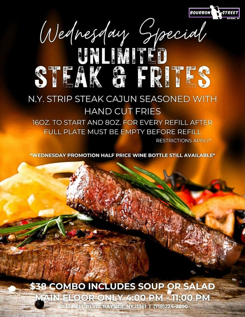 Wednesday Unlimited Steak and Frites 1